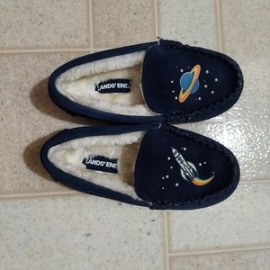 Lands' End Space Glow in the DarkMoccasin Slippers
